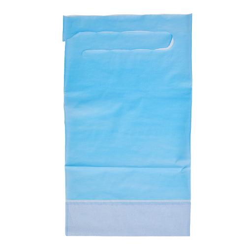 Cina OEM Disposable Bibs Adult Paper Apron with Pocket Dental Apron Manufacturer Produttore