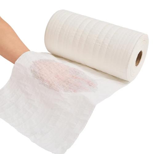 Cina Absorbent Sterile 4 Ply Scrim Reinforced Paper Towel Roll Industrial Cleaning Wipes Medical Wipes for Hospital and Industrial Use Produttore
