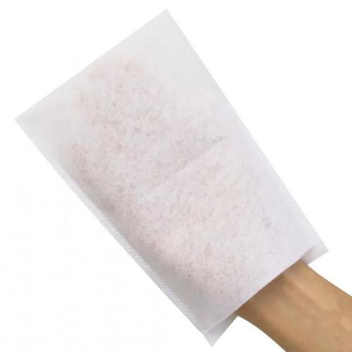 Cina Disposable Needle Punch Non-Woven Washing Gloves for Patient Care Produttore