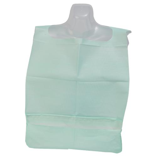 Cina Adult Disposable Bibs with Pocket - Waterproof Paper with PE Material Produttore