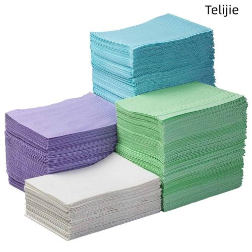 Cina Medical Professional Towels/Bibs 2-Ply Tissue, Poly-Backed Produttore