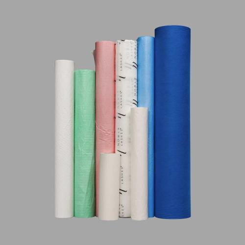 Cina Medical Disposable Bed Sheet Roll 16-23GSM | 1-4 Ply Paper/Paper-Film | Custom Width for Clinic & Hospital Produttore