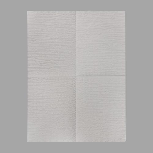 Cina Blue/White Paper Hand Towel 30*40 cm 11.8*15.7 inch  Reinforced Wiper Disposable Scrim Blotting Towel Absorbent Medical Consumables Produttore