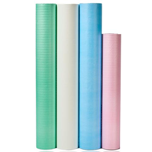 Cina Medical Disposable Bed Sheets Roll Hospital Massage Paper Plus PE Film Cover for Exam Table ISO Certified SPA Couch Paper Rolls Produttore