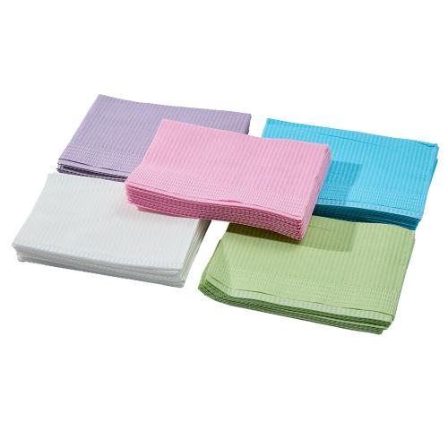 Cina Disposable Dental Bib for Clinical Medical Staff Hand Wiping, Class I Medical Device CE Certified Waterproof for Dental Clinic Use Produttore