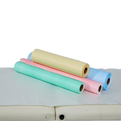 Cina Hospital Hand Hygiene Disposable Bed Sheet Roll, CE Certified PP+PE Non-Woven Cuttable Wipe for Medical Staff Hand Cleaning Produttore