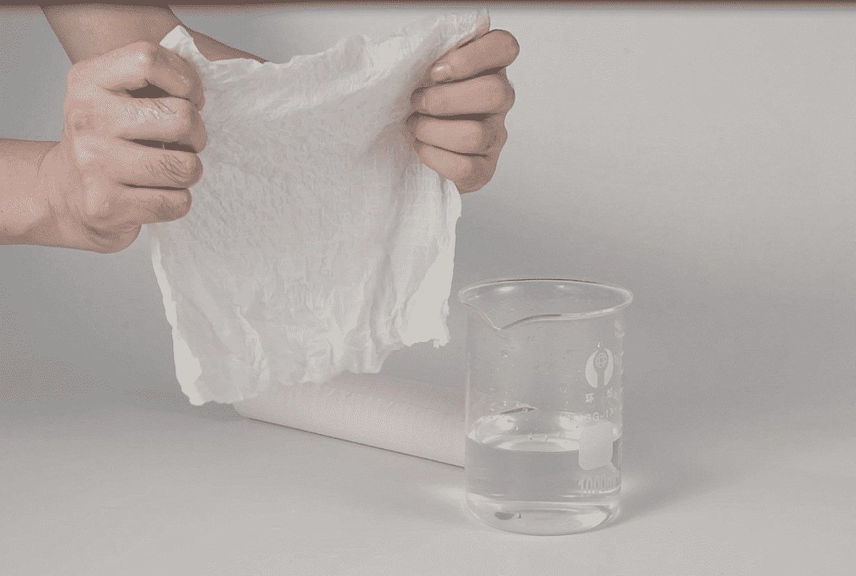 Asciugamano di carta assorbente Scrim Towel, carta medica per le mani, rotolo di asciugamani multiuso a 4 veli e tergicristallo