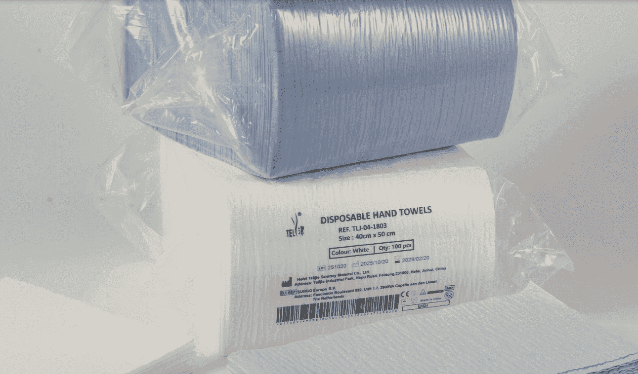 Asciugamani assorbenti monouso in carta chirurgica rinforzata con 3/4 veli, 40*50 cm