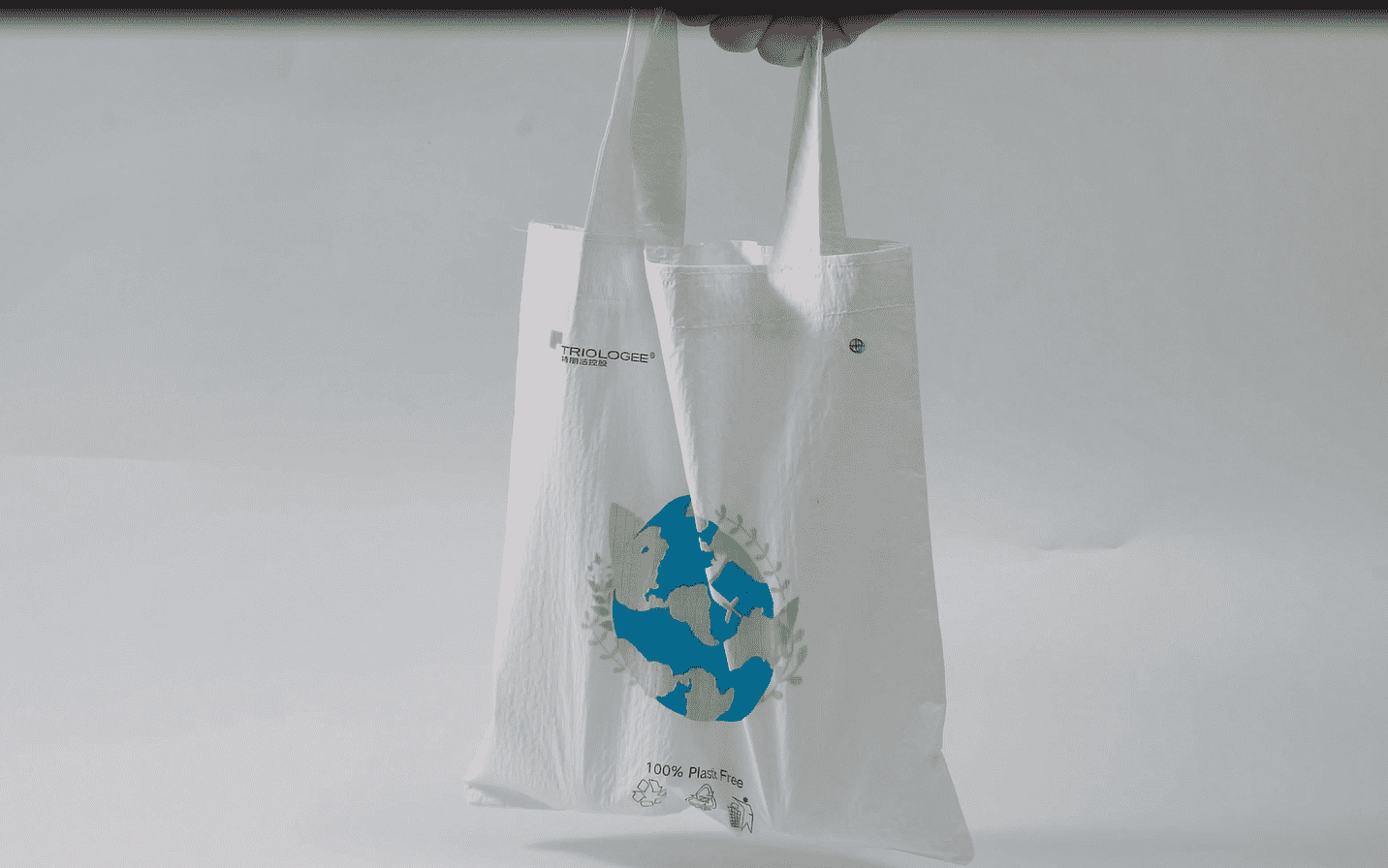 Confezione stampata Carta da imballaggio Materia prima Produttore Ricicla Borsa Materiale ambientale Borsa